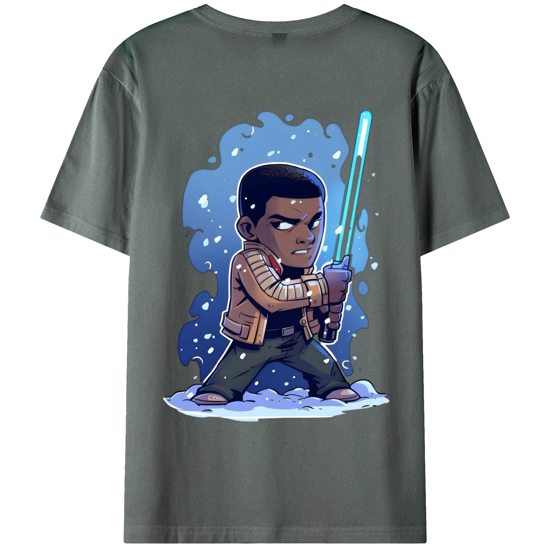 （画像用） スター・ウォーズ Star Wars 綿100％ メンズ半袖Tシャツ（バックプリント） 通気性